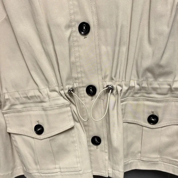 Ruby Rd. Cream Utility Jacket - Picture 2 of 10